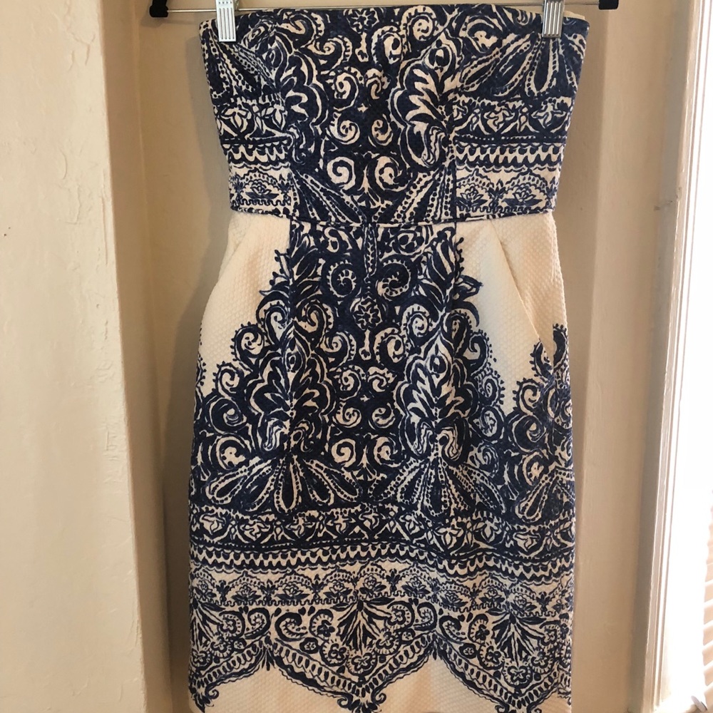J Crew brocade dress
